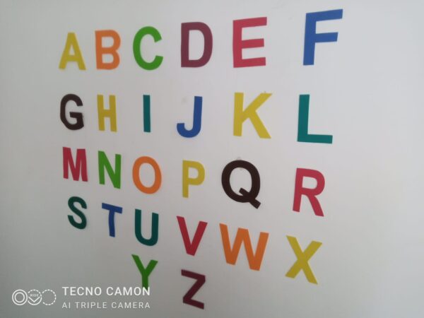 Cutting Alphabet for Montessori Primary Play and Nursery Groups - Image 2