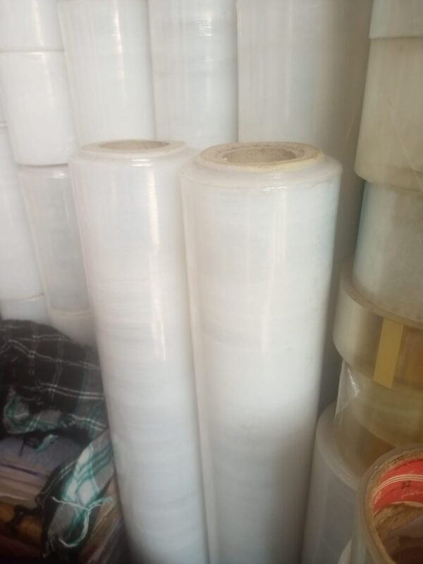 Plastic Roll white (19Inches Length) 2.3KG -6 Pcs - Image 2