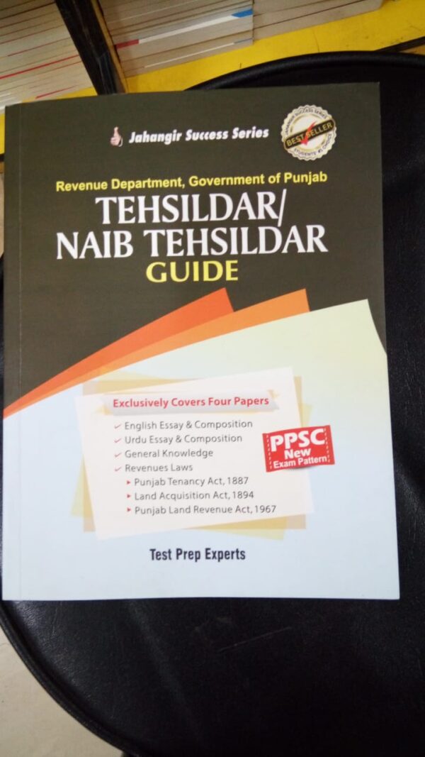 Tehsildar Naib Tehsildar Guide PPSC New Pattern World Times
