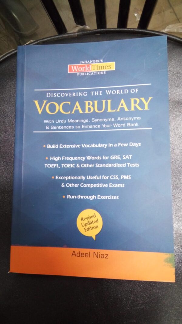 Discovering the World of Vocabulary by Adeel Niaz JWT