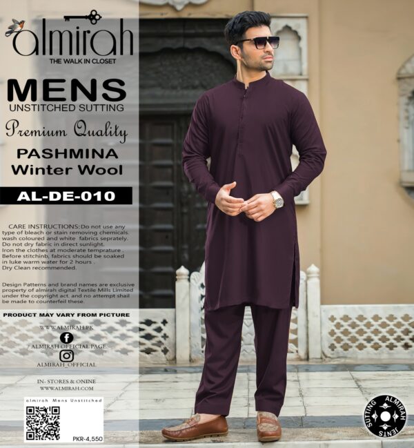 Luxury Men Suiting Premium Quality WOOL (Almirah)