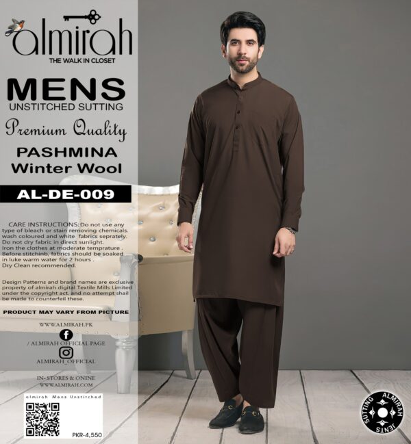 Luxury Men Suiting Premium Quality WOOL (Almirah)