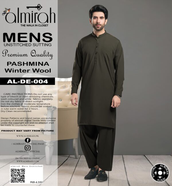 Luxury Men Suiting Premium Quality WOOL (Almirah)