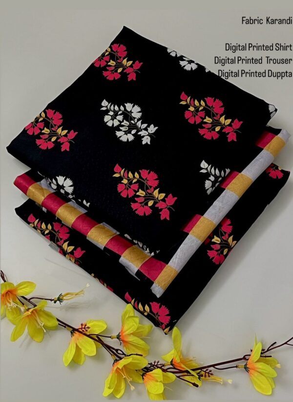 KARANDI Digital 3 PCs Printed Brand Baroque - Image 2