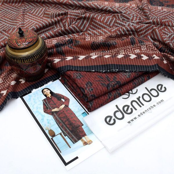 Linen  printed collection 3PCs Edenrobe brand