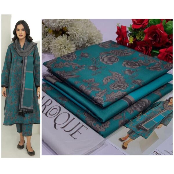 KARANDI Winter Collection-Brand Baroque– Digital Printed Ensemble