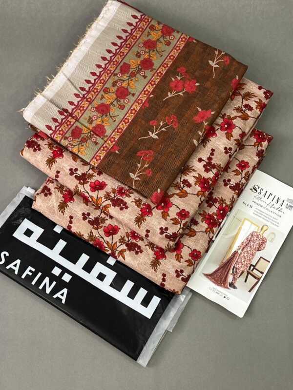 SAFINA Original Khaddar Printed 3PCs Collection