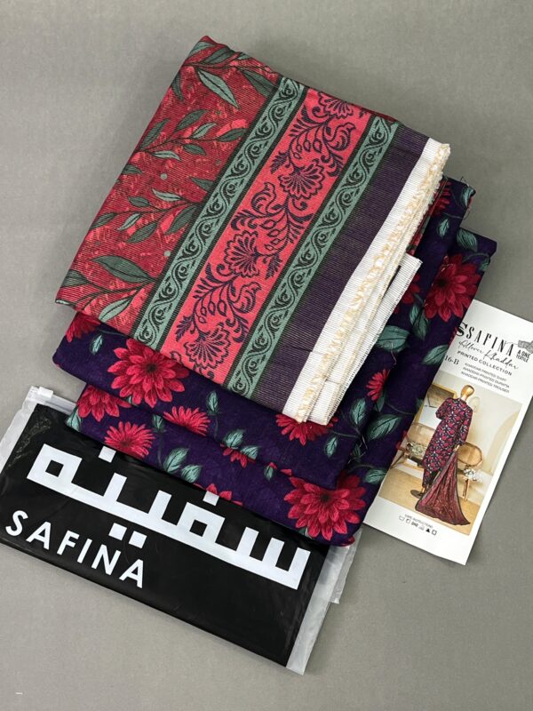 SAFINA Original Khaddar Printed 3PCs Collection