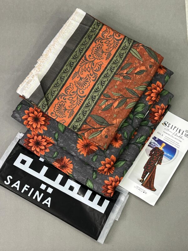 SAFINA Original Khaddar Printed 3PCs Collection