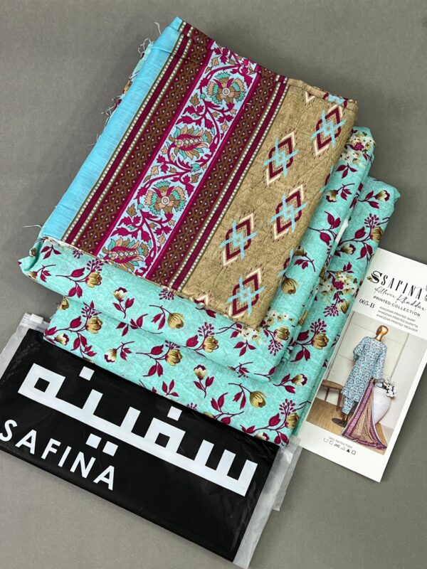 SAFINA Original Khaddar Printed 3PCs Collection