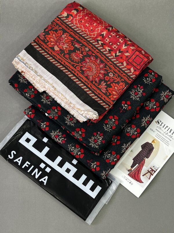 SAFINA Original Khaddar Printed 3PCs Collection