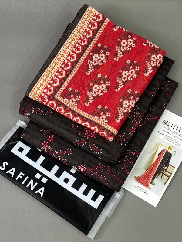 SAFINA Original Khaddar Printed 3PCs Collection