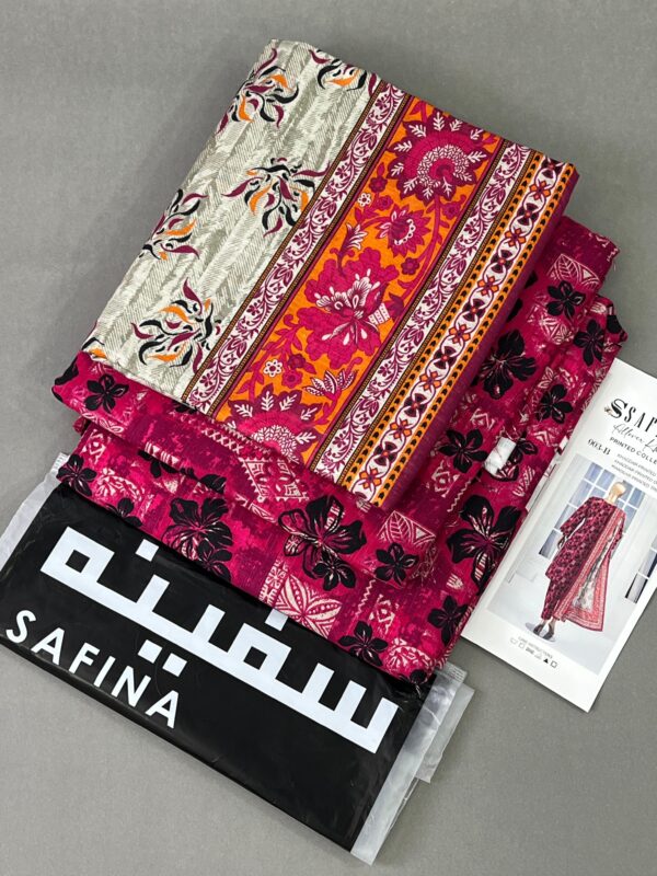 SAFINA Original Khaddar Printed 3PCs Collection