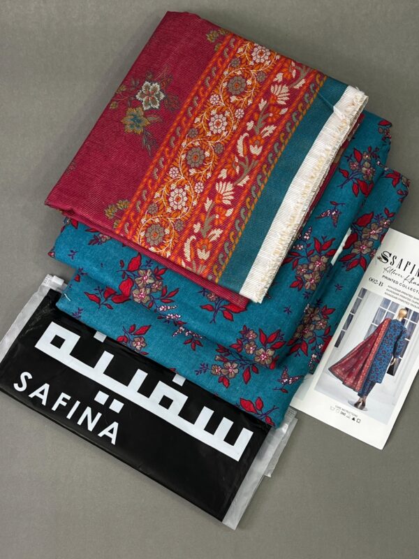 SAFINA Original Khaddar Printed 3PCs Collection