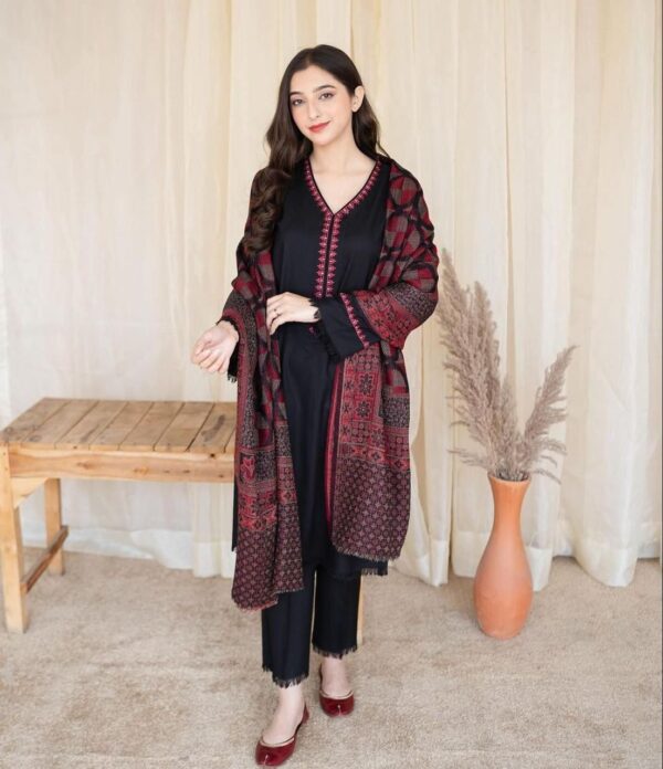 Embroidery Airjet Dhanak  By AISLING Winter Collection